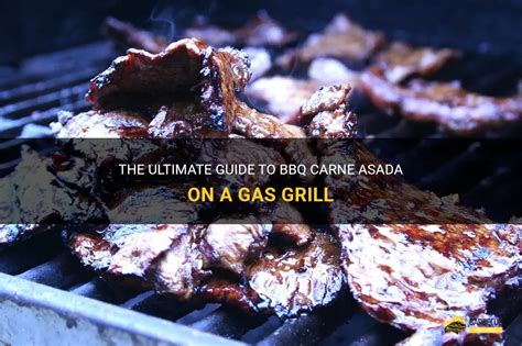how to grill carne asada on propane grill